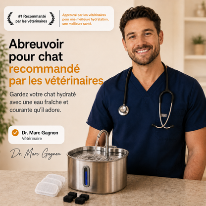 Abreuvoir pour chat - 2.2 Litres